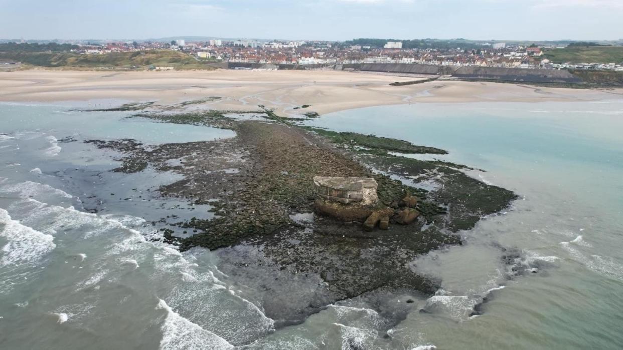 Le Brise Lame Maison Neuve A 2 Pas De La Plage Ле-Портель Екстер'єр фото